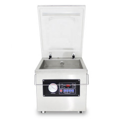 Profesionální vakuovačka DZ-260PD – nerezová komorová vakuovačka do gastro provozu, 6m3/h