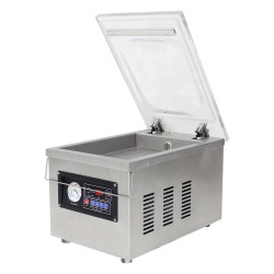 Profesionální vakuovačka DZ-260PD – nerezová komorová vakuovačka do gastro provozu, 6m3/h