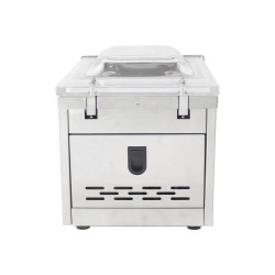 Profesionální vakuovačka DZ-260PD – nerezová komorová vakuovačka do gastro provozu, 6m3/h