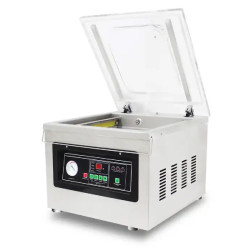 Profesionální vakuovačka DZ-4002F – komorová nerezová vakuovačka 20 m³/h