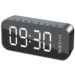 Bluetooth reproduktor s rádiem FM a hodinami (radiobudík)