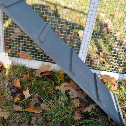 Dřevěný kurník LISABON, 1750x660x1010 mm