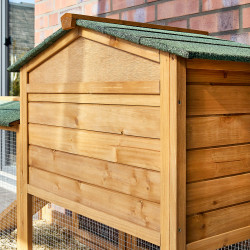 Dřevěná králíkárna REGENSBURG, 1460x460x940 mm