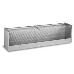 JESLE NA SENO PRO OVCE - NA STĚNU - 2 M - SE ZADNÍM PANELEM