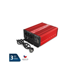 Měnič napětí GETI GPIU 1012S 12V/230V 1000W