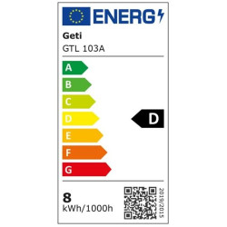 Lampa stolní GETI GTL103A antracit
