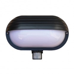 Svítidlo nástěnné s čidlem pohybu Oval PIR-Micro