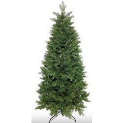 Umělý vánoční stromek - Jedle Tajga 150 cm PE + PVC - 3D jehličí
