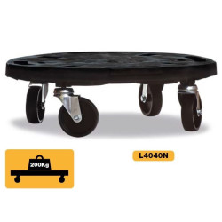 Přepravní vozík s kolečky - kulatý, 375mm, ArtPlast L4040N