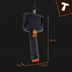 Endoskopická inspekční kamera IP 67, 8 LED, 5 m BIGSTREN