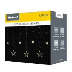 Řetěz vánoční REBEL ZAR0570 závěs hvězdy