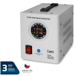Zdroj záložní GETI GEP500 sinus 500W