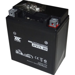 Pb akumulátor JYC JTX7L-BS AGM pro motocykly 12V/7Ah pravý