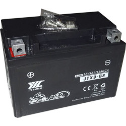 Pb akumulátor JYC JTX9-BS AGM pro motocykly 12V/9Ah levý