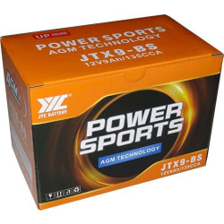 Pb akumulátor JYC JTX9-BS AGM pro motocykly 12V/9Ah levý
