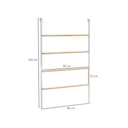 hrad pro slepice pawhut d51 401v00nd 140x86cm 3