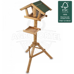 Dřevěné ptačí krmítko Ptačí farma