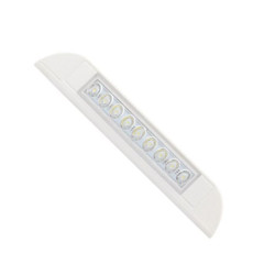 Přídavné světlo LED 12-24V 9x LED šikmé - na karavany, lodě atd - bílé