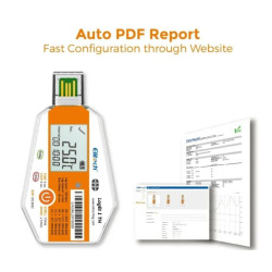 Teploměr a vlhkoměr Elitech LogEt-1-TH - USB Datalogger - jednorázový