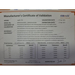 Teploměr a vlhkoměr Elitech LogEt-1-TH - USB Datalogger - jednorázový