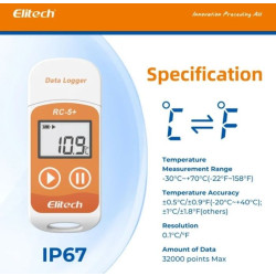 Teploměr Elitech RC-5+ - USB Datalogger