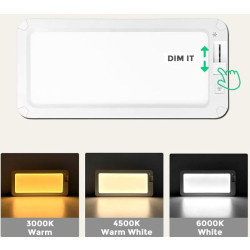 LED podhledové světlo do karavanu YC-FCD11