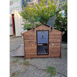 Kurník POLLY SIMPLY L – odolný HPL kurník pro 6–8 slepic bez údržby + možnost Polly AutoDefender