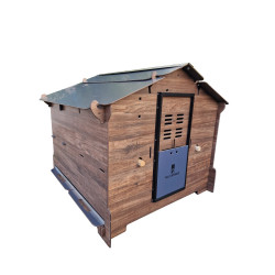 Kurník POLLY SIMPLY L – odolný HPL kurník pro 6–8 slepic bez údržby + možnost Polly AutoDefender