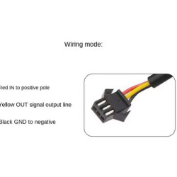 Mosazný průtokoměr YF-B6 3/4” 1-30L/min