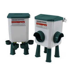 Set automatické krmítko 5 kg + napáječka 7.5 l