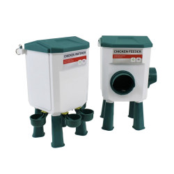 Set automatické krmítko 5 kg + napáječka 7.5 l