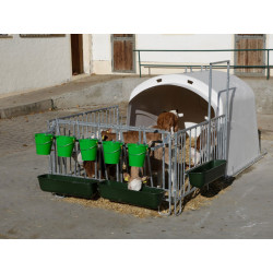 krmny zavesny zlab pro skot kone ovce a kozy kerbl 3268 100x35x24cm 42l 4