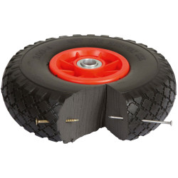 univerzalni operna kola pro zahradni a stavebni kolecka kerbl 29396 o25cm 2ks celogumove 7