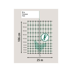nevodiva sit pro drubez kerbl 292419 premium 106cm x 25m 2 hroty 7