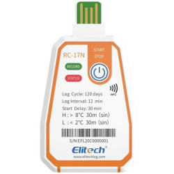 Teploměr Elitech RC-17-N (NFC) - USB Datalogger
