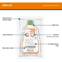 Teploměr Elitech RC-17-N (NFC) - USB Datalogger