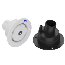 Plnící hrdlo, uzávěr na vodu pro karavany, uzamykatelné černé, 2 klíče