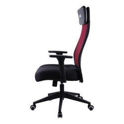 Marvo Kancelářská židle MAXIMUS, černá, prodyšná záda