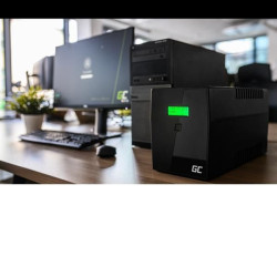 Záložní zdroj - 2000VA / 1400W 2x9Ah, UPS, Green Cell Microsine