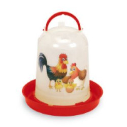 Eko napáječka řady HAPPY RANGE 3 l - črvená