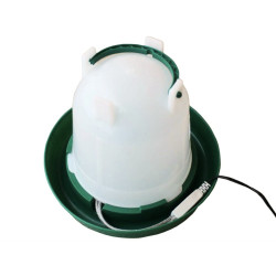 Vyhřívací topný kabel 12 V / 6W s adaptérem, nerezové opletení