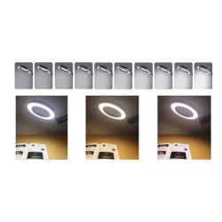Stolní lupa, 32 LED, USB, černá, Izoxis 23893