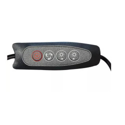 Stolní lupa, 32 LED, USB, černá, Izoxis 23893