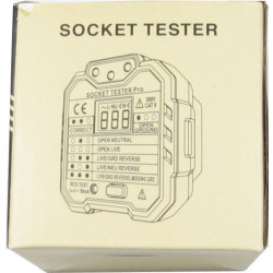 Tester zásuvek 230V HT106D