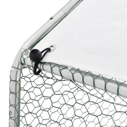 Venkovní klec s plachtou - oplocený výběh - 5,7x2,8x2m