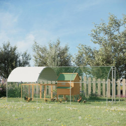 Venkovní klec s plachtou - oplocený výběh - 5,7x2,8x2m