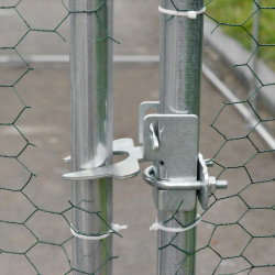 Venkovní klec s plachtou - oplocený výběh - 5,7x2,8x2m