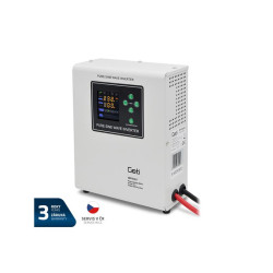 Zdroj záložní GETI GEP501LF sinus 500W nástěnný (800VA)