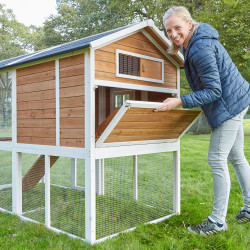 Dřevěný kurník IZMIR, 2000x1200x900 mm