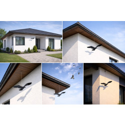 PLAŠIČ ptáků  385 mm + závěs a otočný obrtlík